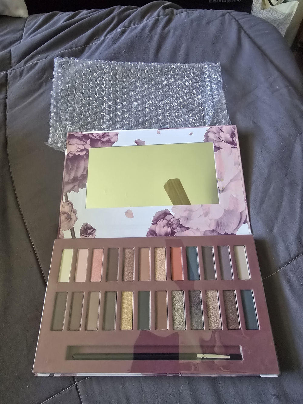 Floral Eyeshadow Palette - Pink and Rose Tones